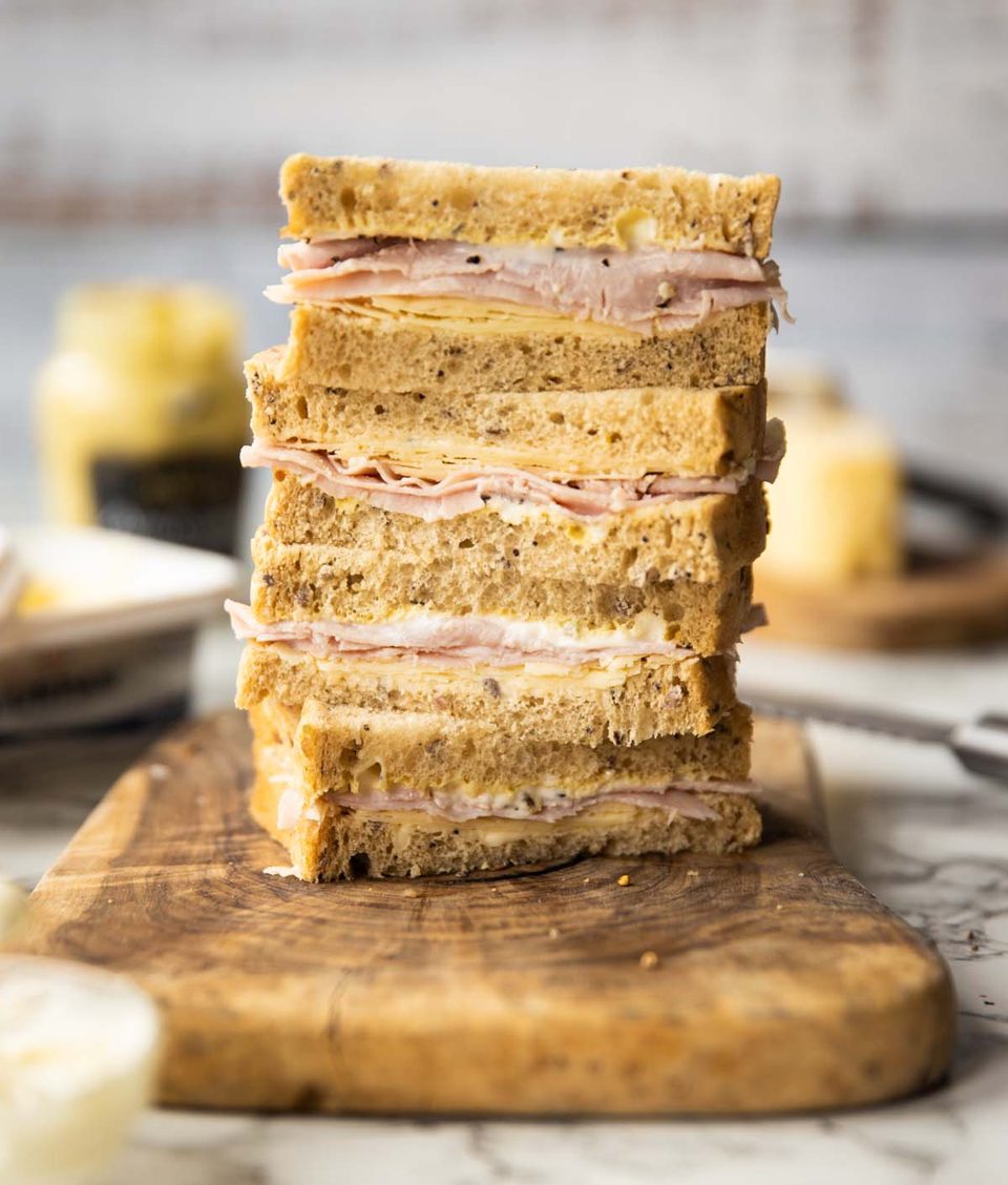 A Perfect Ham and Cheese Sandwich