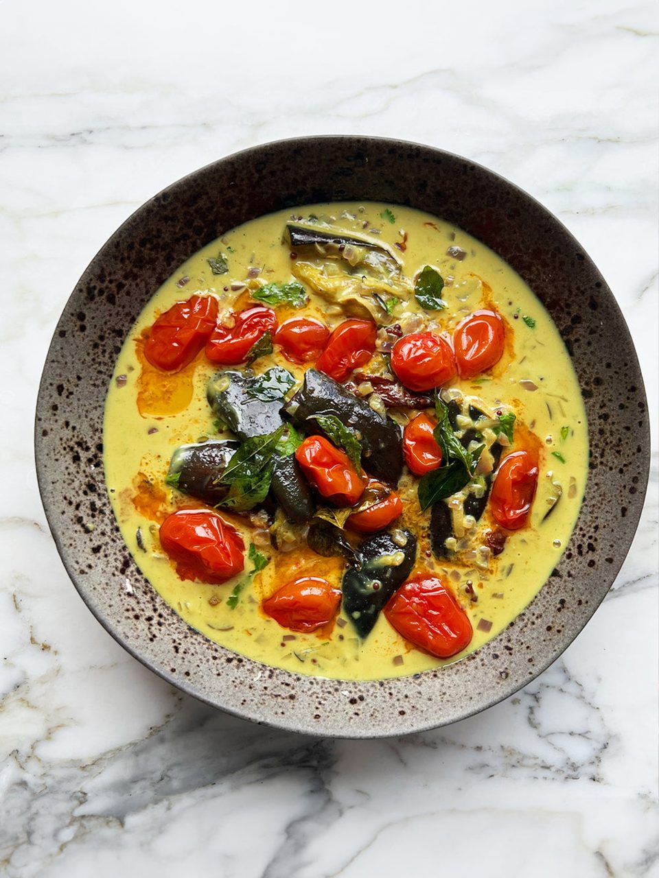 Curry de berenjena