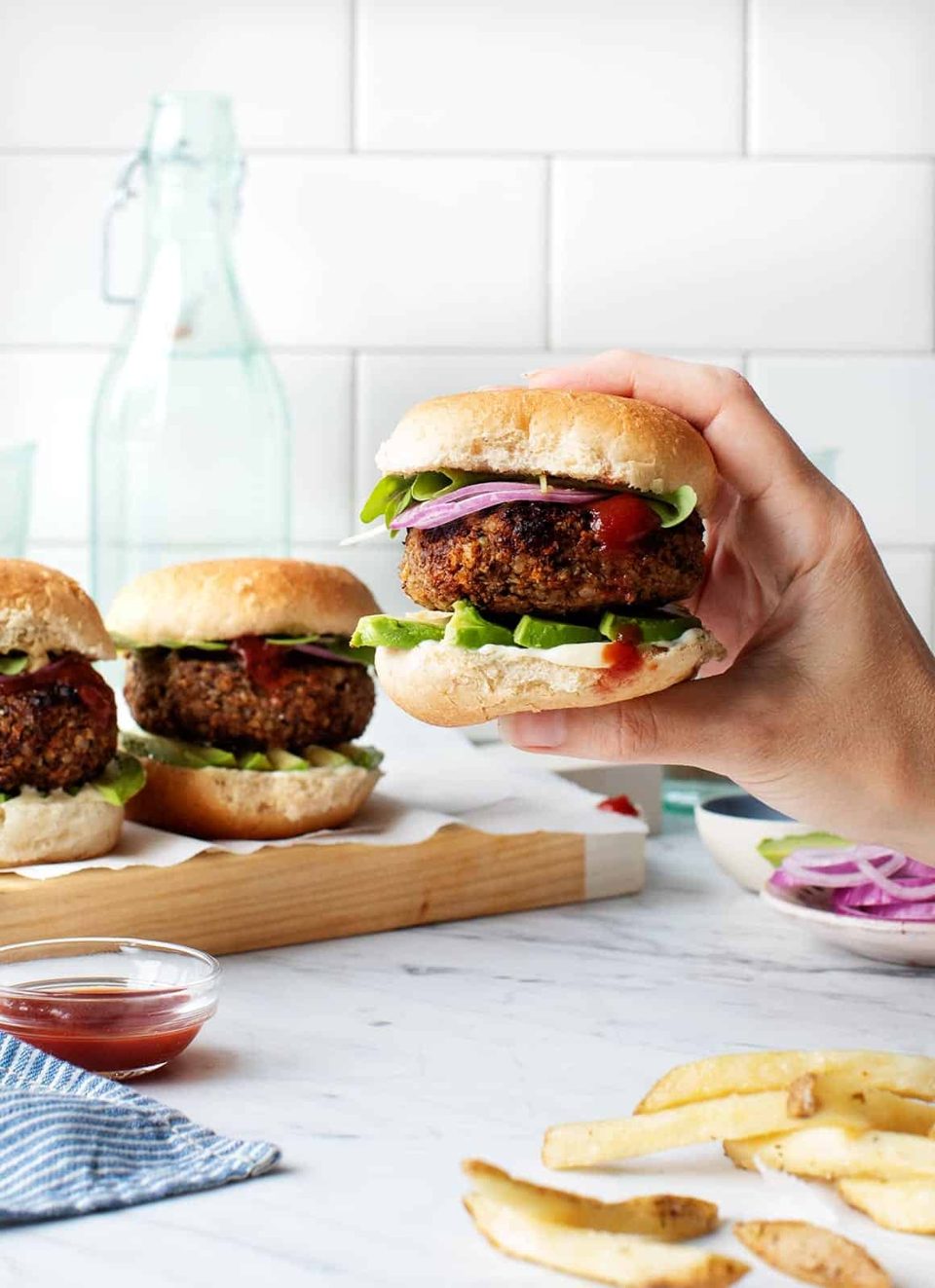 Beste veggieburger-recept (Love and Lemons)