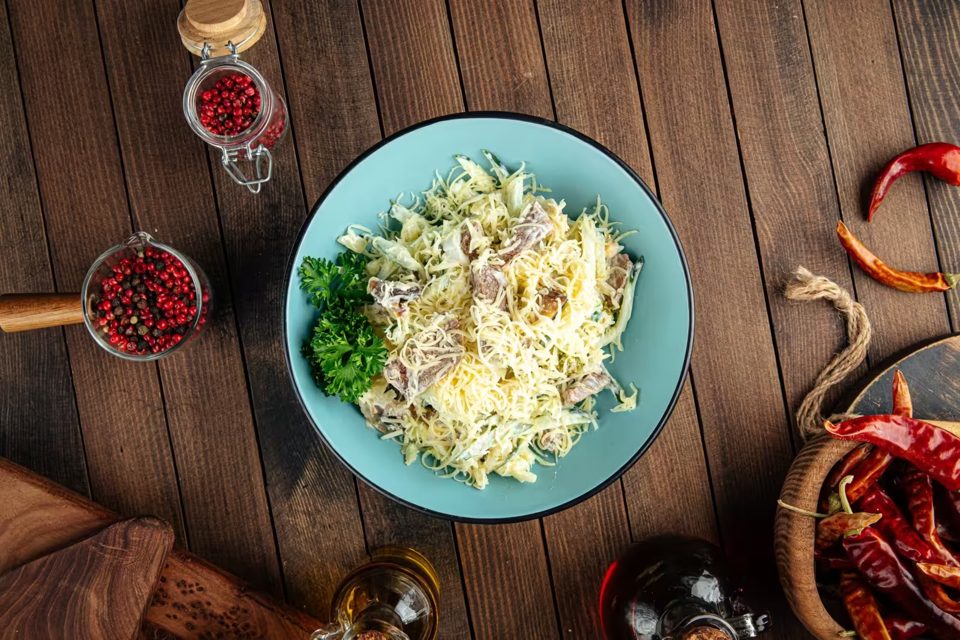 Chicken Potato Salad with Mayonnaise Dressing