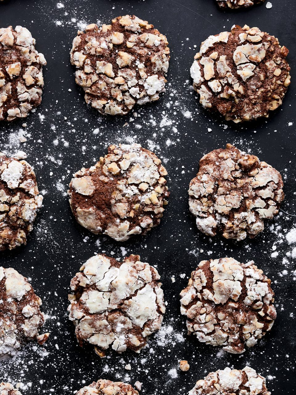 Chocolade, banaan en pecankoekjes