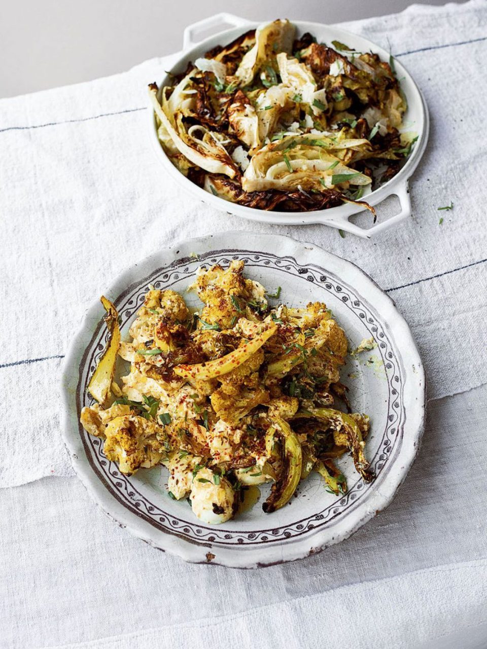 Kroningsbloemkool (gekruid ei- en bloemkoolsalade)