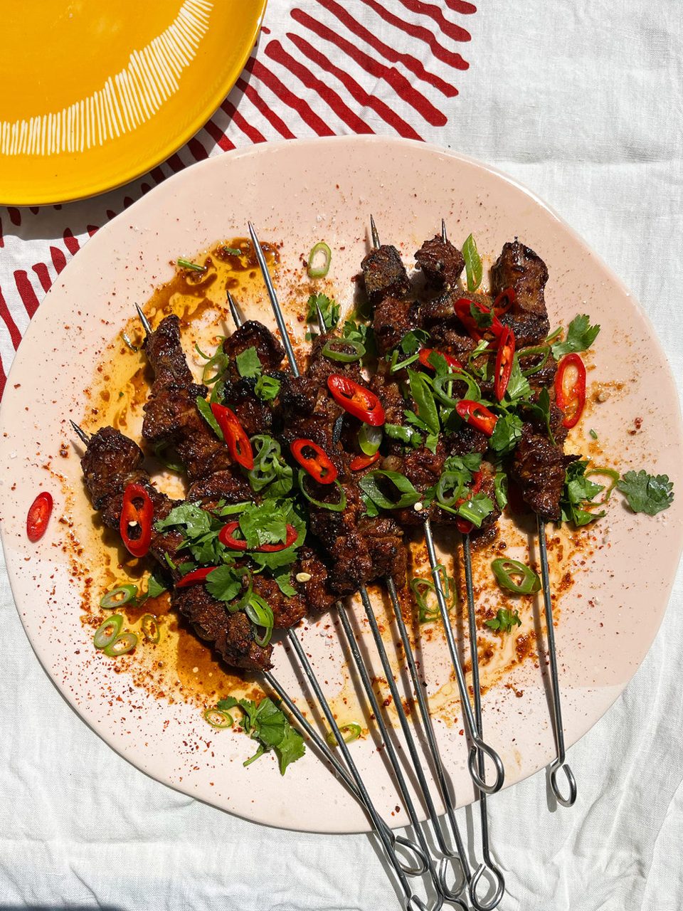 Komijn-lamskebabs