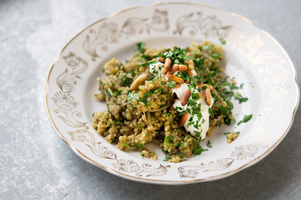 Pilaf de freekeh
