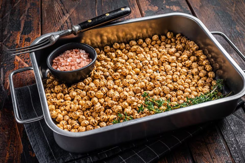 Fried Spicy Chickpeas