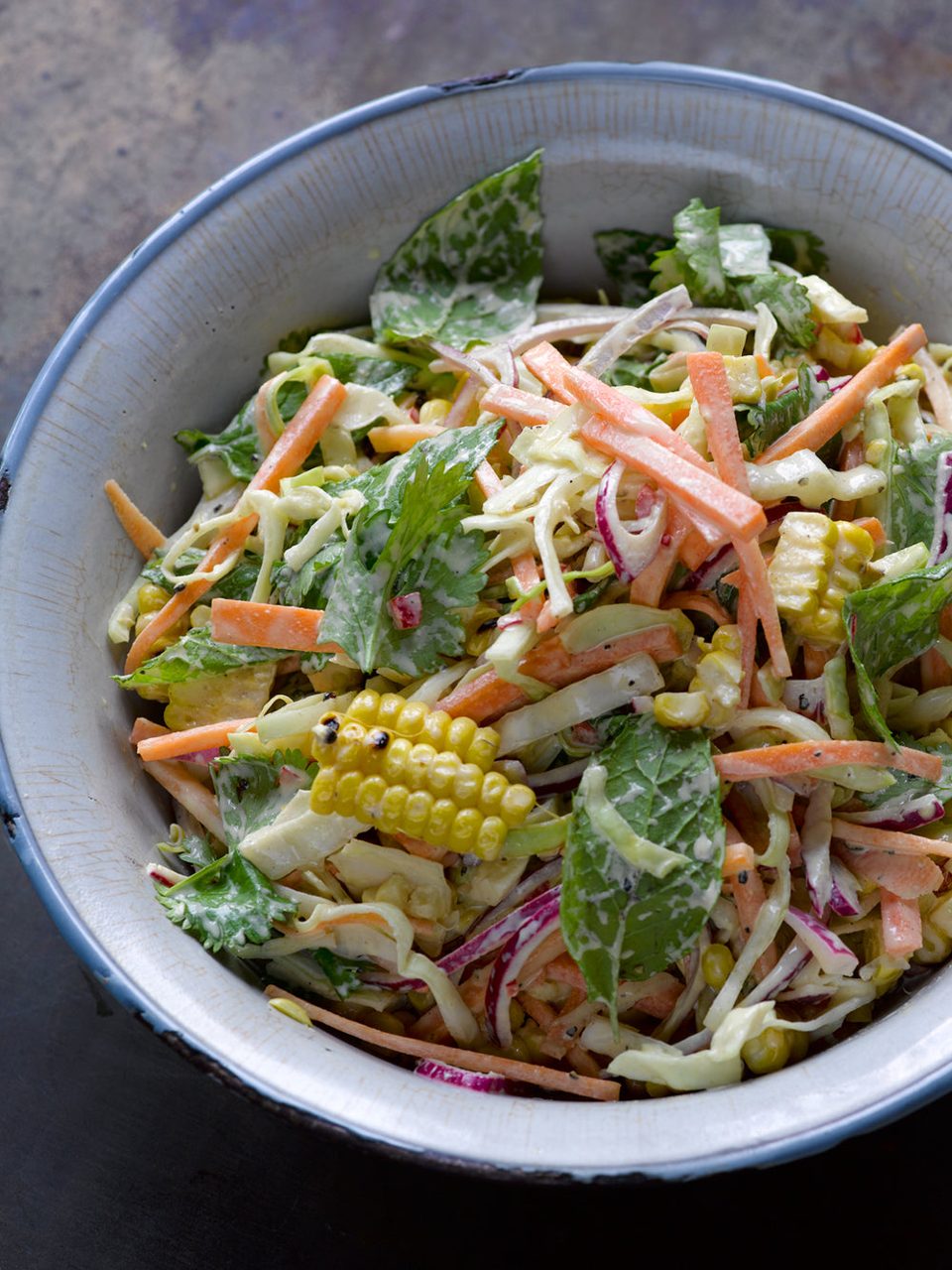 Ensalada de maíz dulce a la parrilla