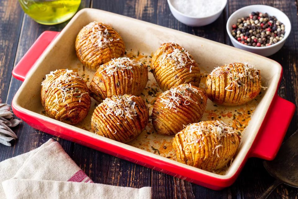 Hasselback Potatoes