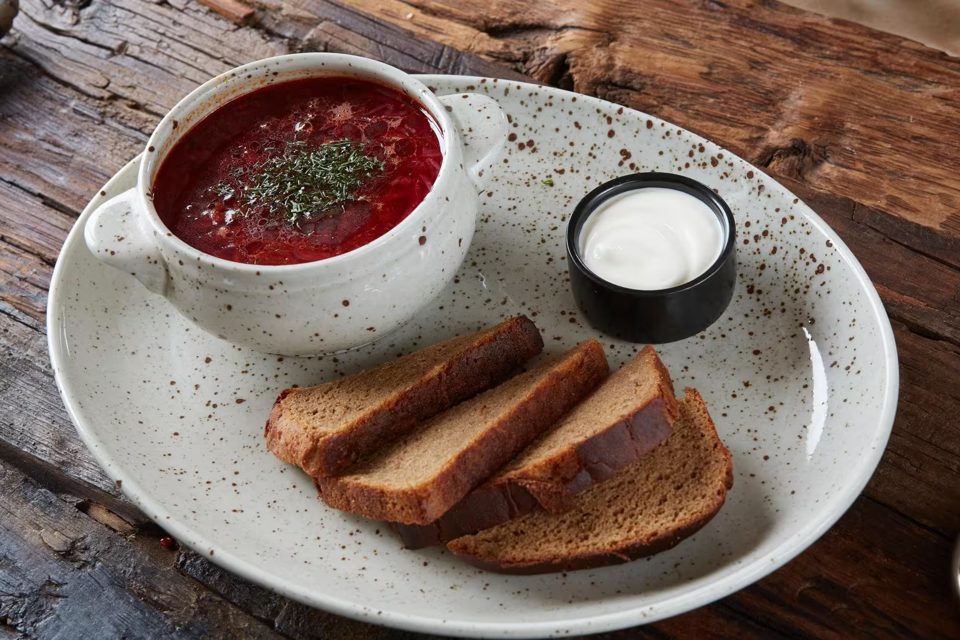 Hearty Beef and Beetroot Borscht