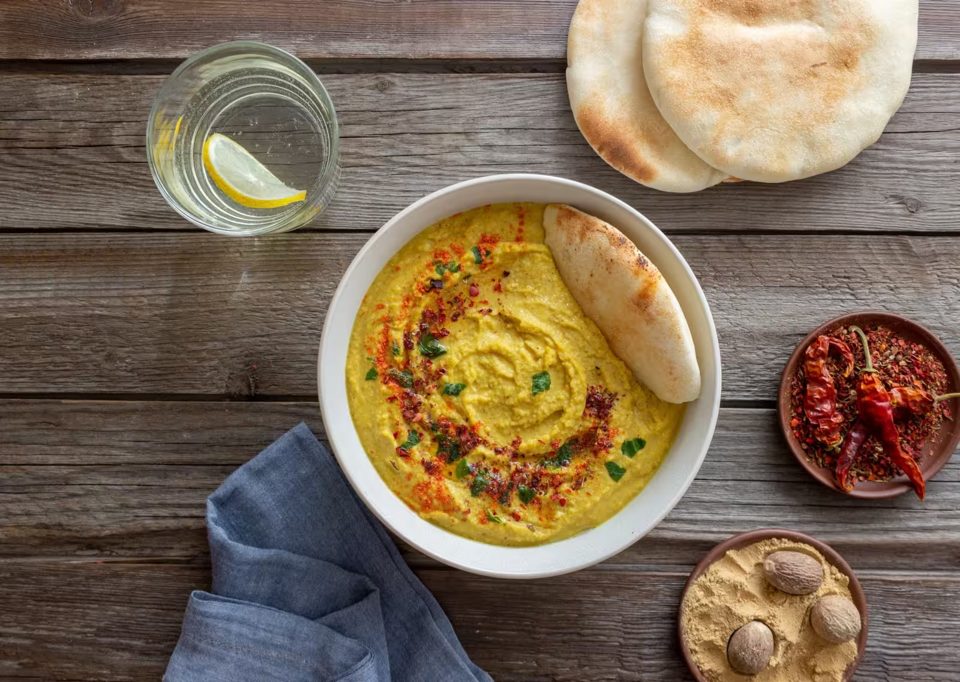 Hummus with Seasonings