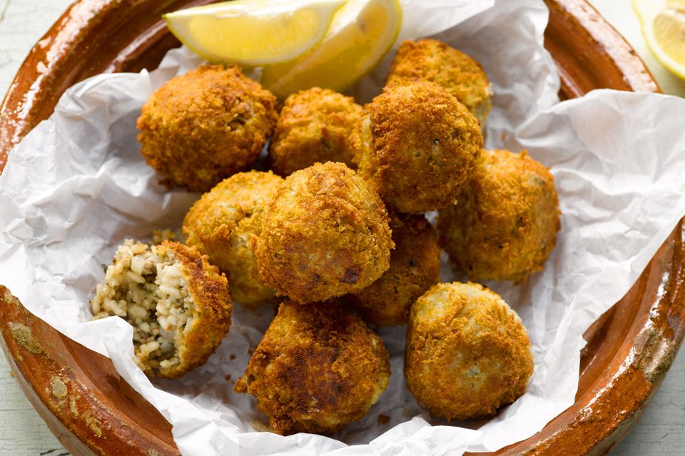 Arancini de cordero