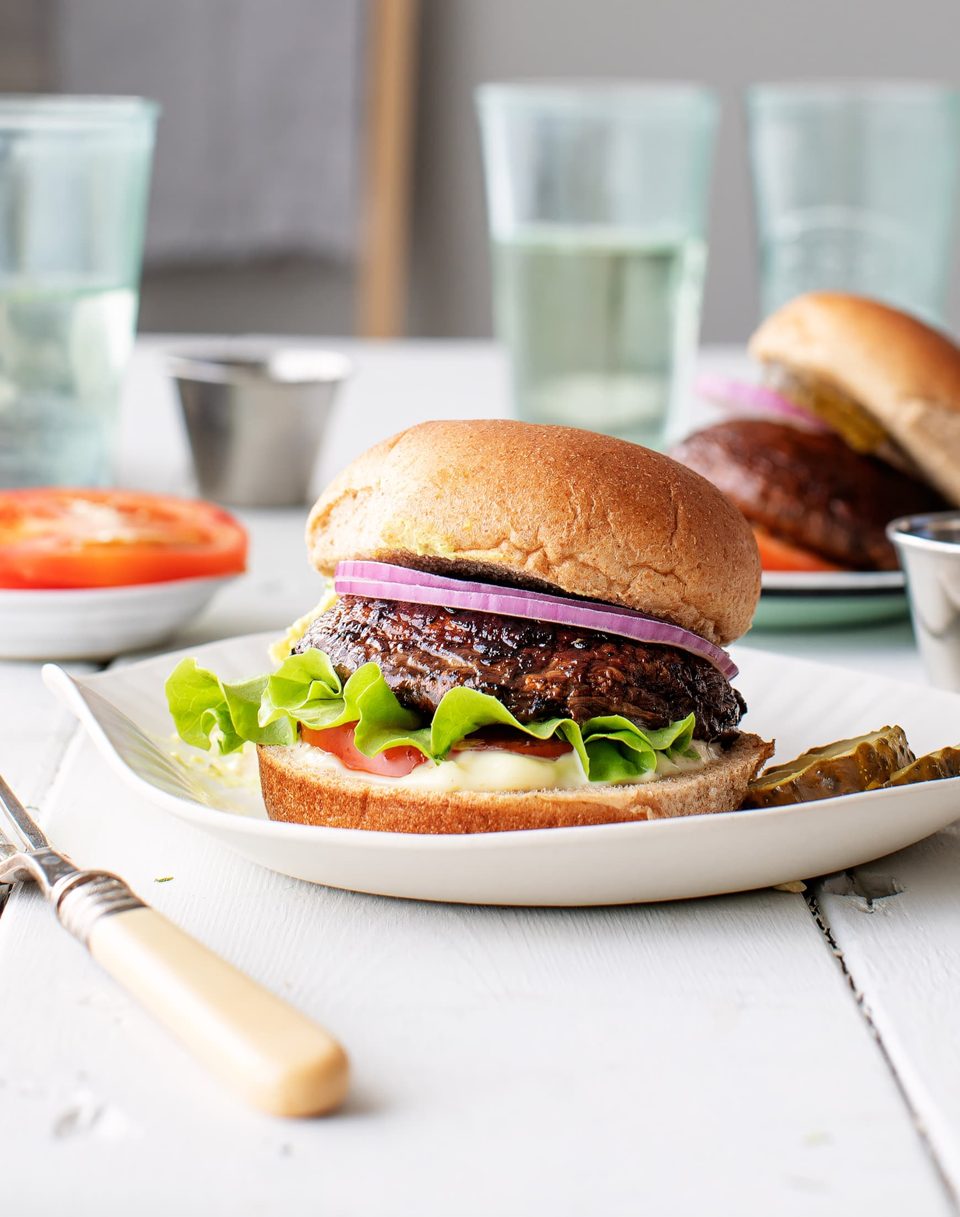 Portobello-paddenstoelenburger
