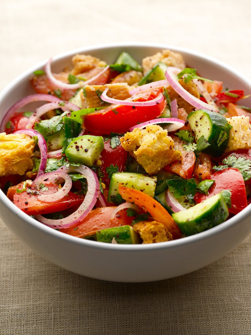 Zeer pittige broodsalade