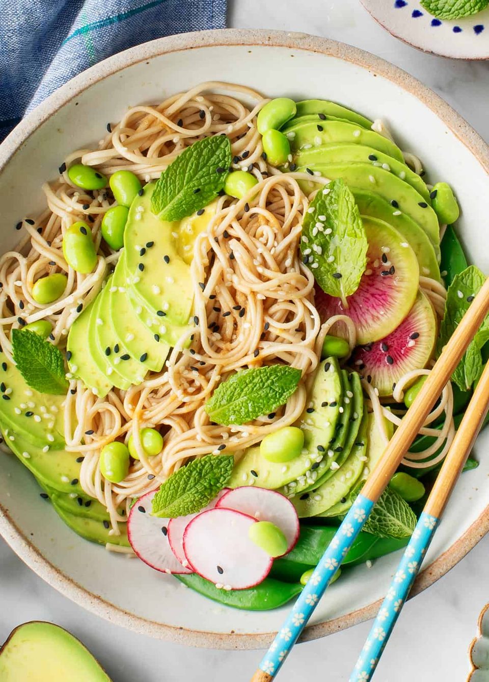 Fideos Soba de Sésamo