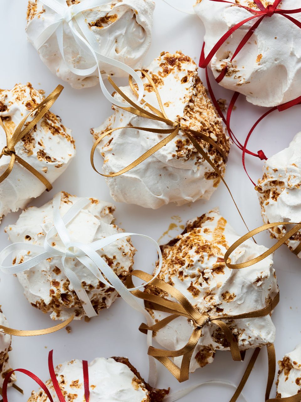 Merengues con praliné especiado