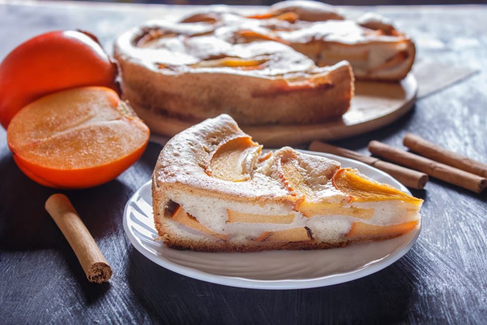 Sweet Persimmon Pie