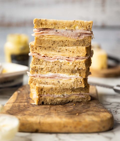 A Perfect Ham and Cheese Sandwich
