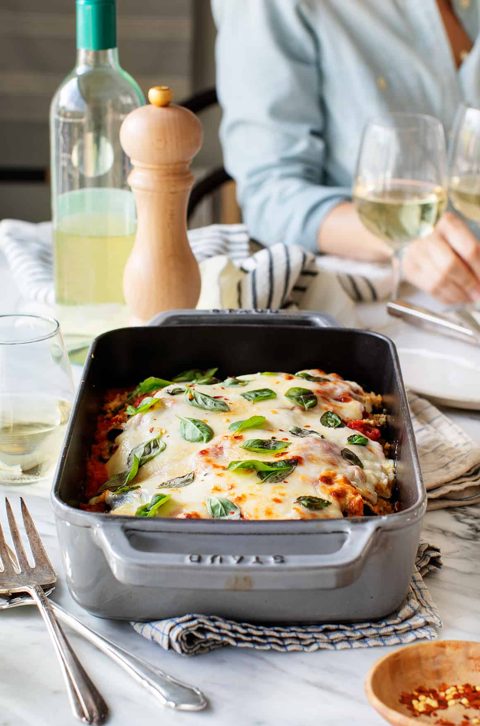 Parmesana de berenjena