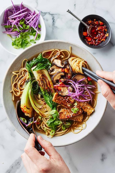 Ramen vegano